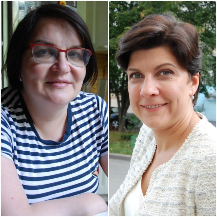 Dvě ruské intelektuálky, Julie Galjaminová a Valerie Kasamaraová, dva různé osudy. Foto: Petra Procházková, Deník N