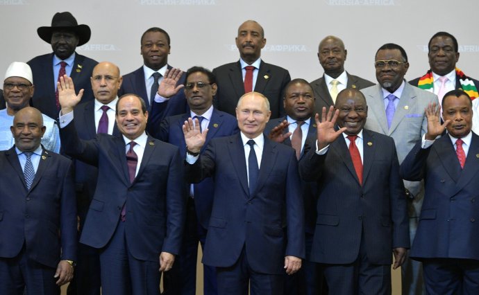 V jihoruském letovisku Soči dnes končí první rusko-africký summit. Zdroj: Kremlin.ru