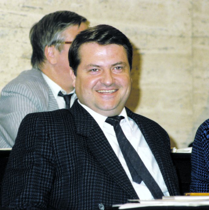 Vasil Mohorita, první tajemník ÚV KSČ, ve federálním shromáždění ČSSR. Foto: ČTK