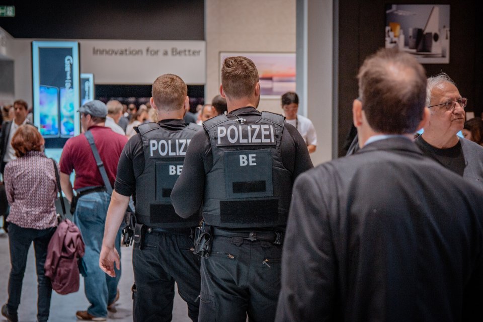 Německá policie v Berlíně. Ilustrační fotografie. Zdroj: Leon Seibert / Unsplash