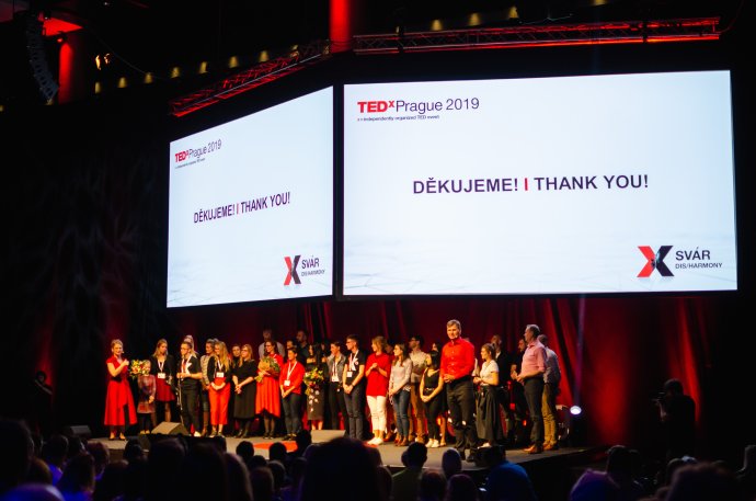 TEDx Prague 2019. Foto: Kateřina Andělová, Deník N