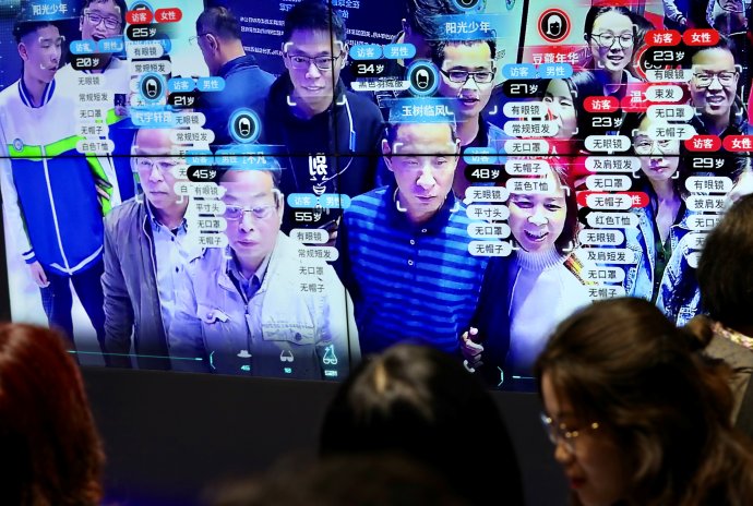 Čínský digitální monitoring v praxi. Foto: China Daily via Reuters