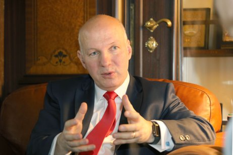Senátor Pavel Fischer. Foto: Ludvík Hradilek, Deník N