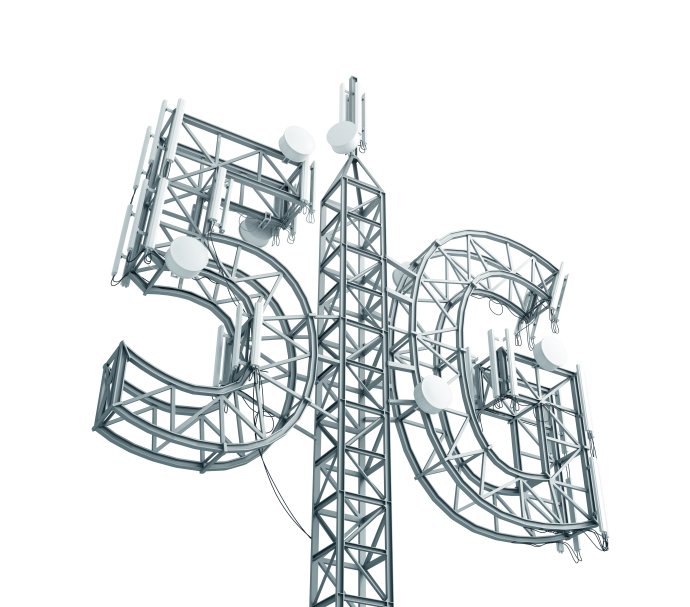 Ilustrace antény 5G sítě. Foto: Fotolia