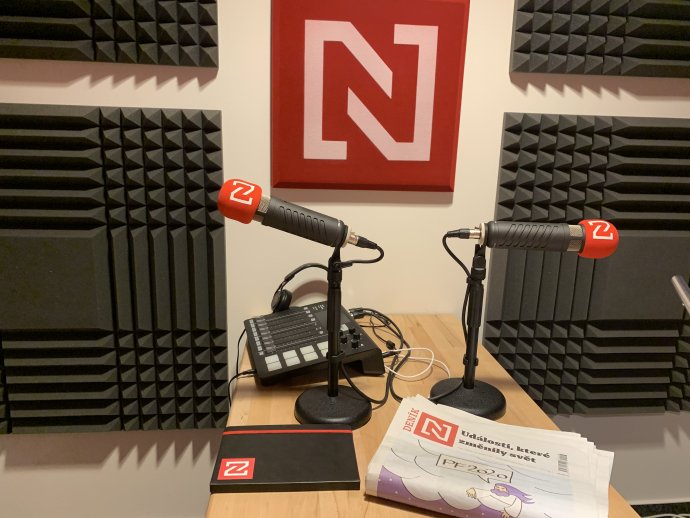 Podcast Studio N se po Novém roce opět těší na vaše stažení! Foto: Jana Ciglerová, Deník N