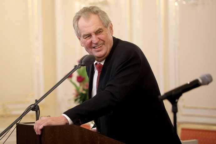 Prezident Miloš Zeman. Foto: Ludvík Hradilek, Deník N