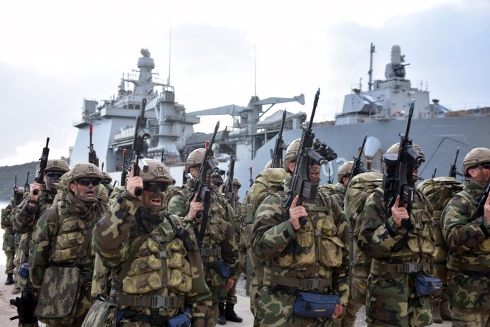 Vojáci tureckých ozbrojených sil – výsadkáři námořnictva, březen 2019. Foto: generální štáb turecké armády, Türk Silahlı Kuvvetleri, Flickr