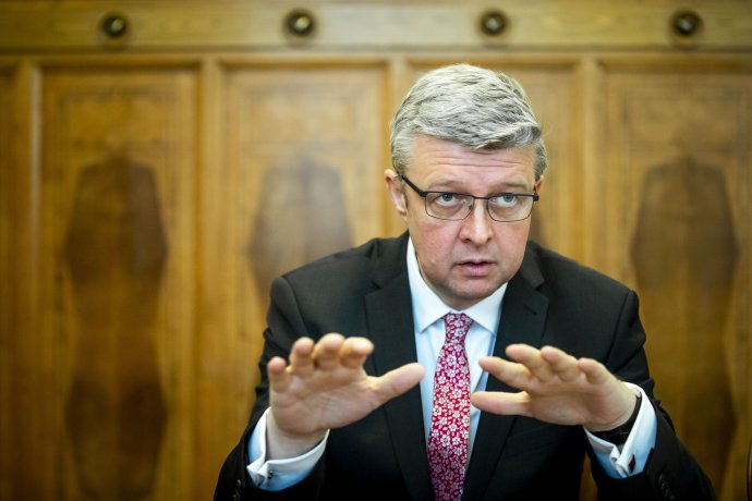 Ministr průmyslu a obchodu a ministr dopravy Karel Havlíček. Foto: Gabriel Kuchta, Deník N
