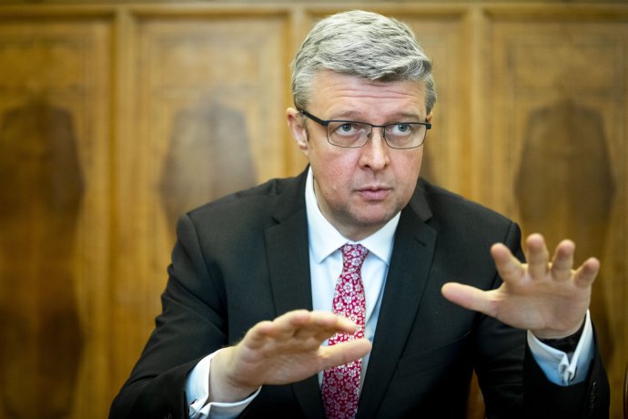 Ministr průmyslu a dopravy Karel Havlíček. Foto: Gabriel Kuchta, Deník N