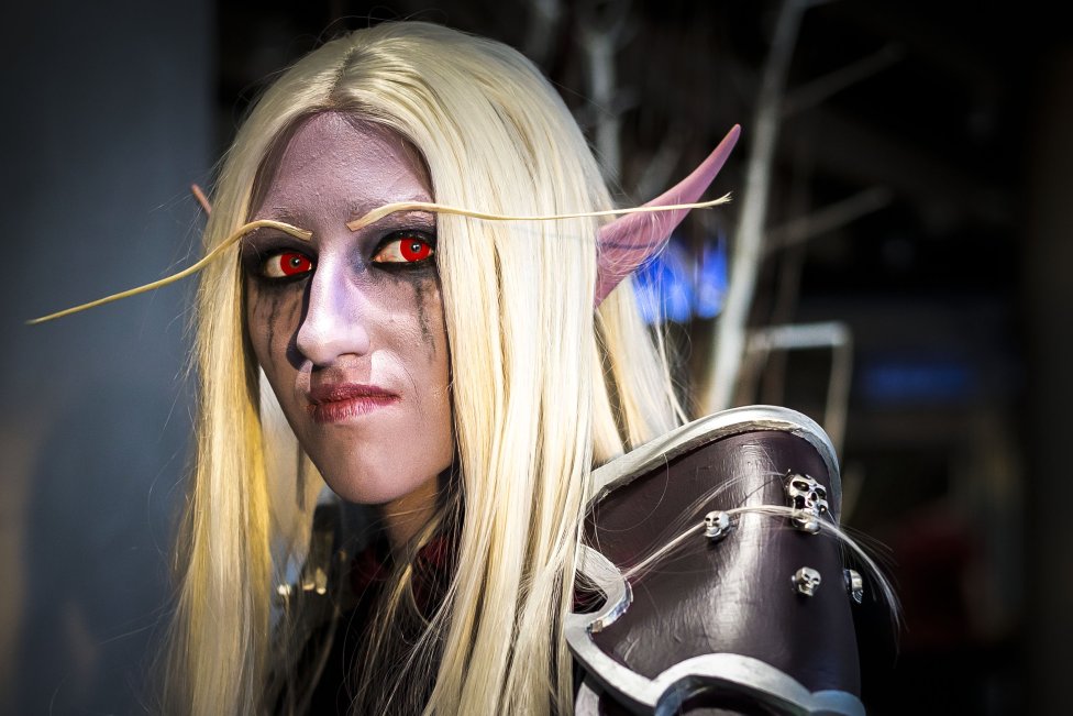 Krvavého elfa viděti: na Comic Conu býti. Foto: Gabriel Kuchta, Deník N