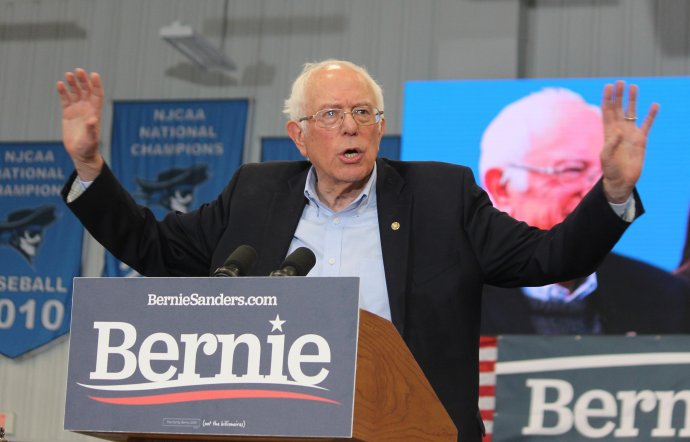 Bernie Sanders při kampani. Foto: Matt Johnson, Flickr CC BY 2.0