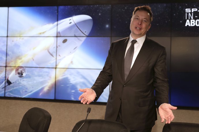 Elon Musk má vizí na rozdávání. Pro vesmír i virtuální svět. Foto: ČTK/AP