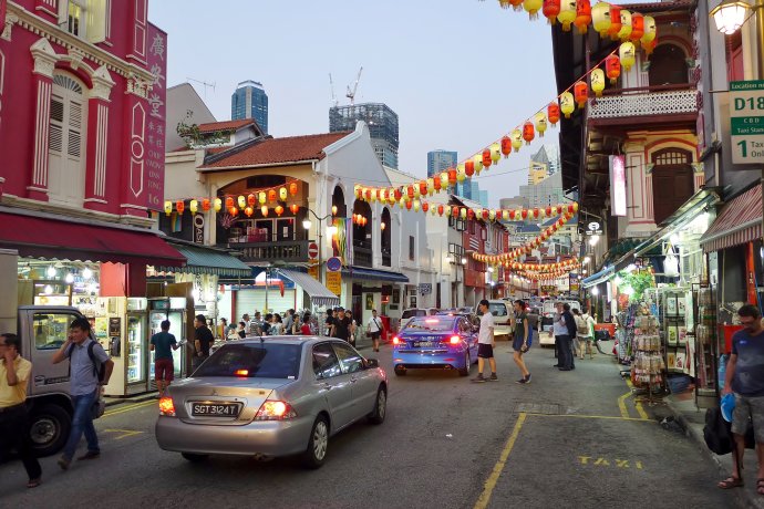 Ulice Singapuru, ilustrační foto. Foto: Bahnfrend, Wikimedia commons CC BY-SA 4.0