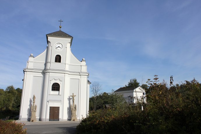 Nakloněný kostel sv. Petra z Alkantary dnes. Foto: Wikimedia.