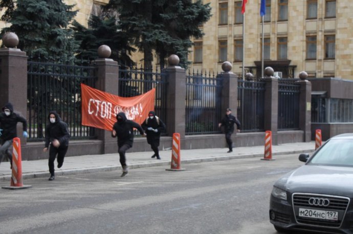 Incident z české ambasády v Moskvě. Foto: