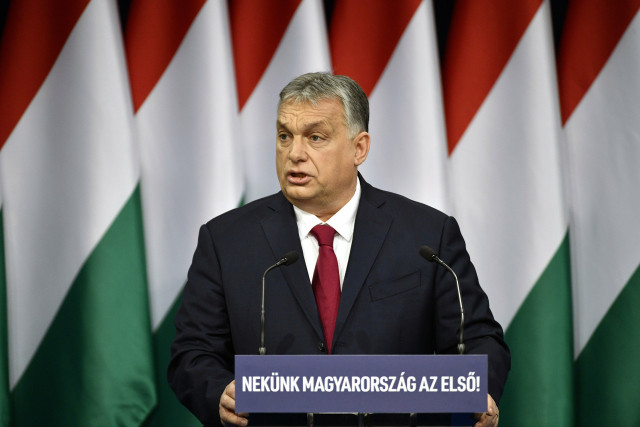 Maďarský premiér Viktor Orbán. Foto: ČTK / Zsolt Szigetvary, MTI via AP