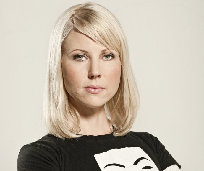 Finská novinářka Jessikka Aro. Foto: Laura Pohjavirta / Finnish Broadcasting Company