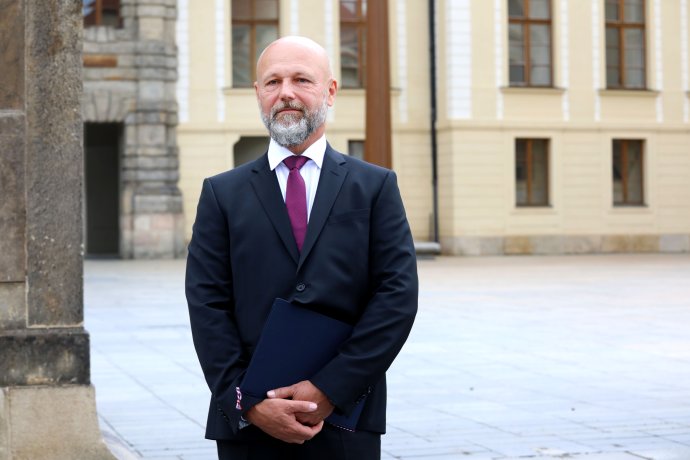 Jmenování Petra Angyalossyho předsedou Nejvyššího soudu. Foto: Ludvík Hradilek, Deník N