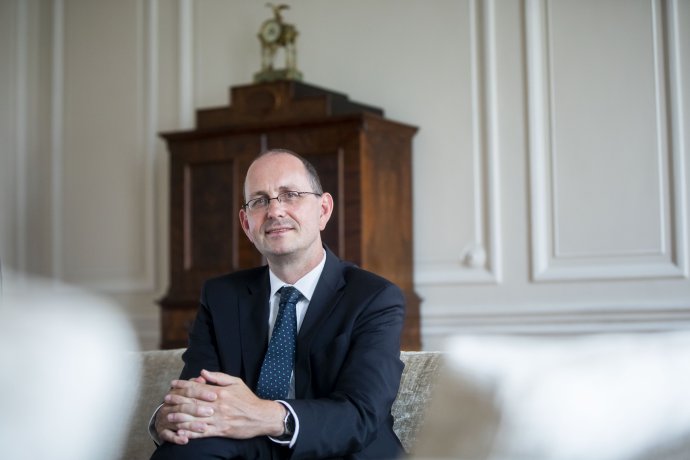 Christoph Israng, německý velvyslanec v Praze. Foto: Gabriel Kuchta, Deník N