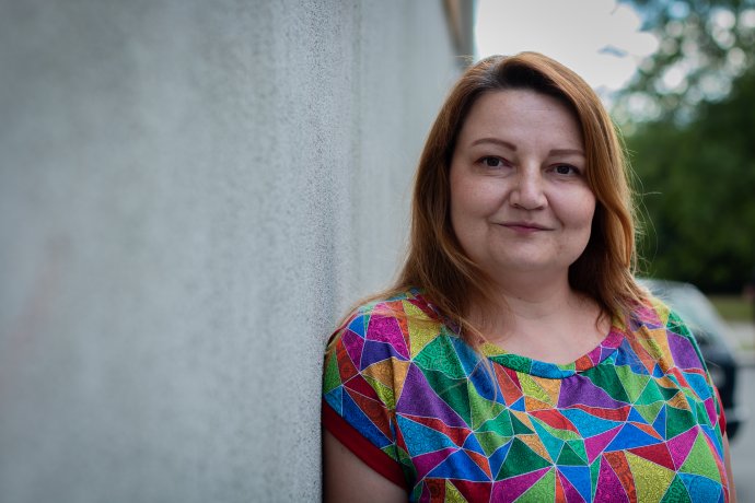 Lucie Váňová, učitelka na střední škole. Foto: Karolína Poláčková, Deník N