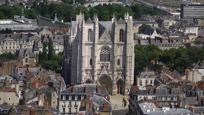 Katedrála v Nantes. Foto: Adam Bishop via Creative Commons (CC BY-SA:3.0)