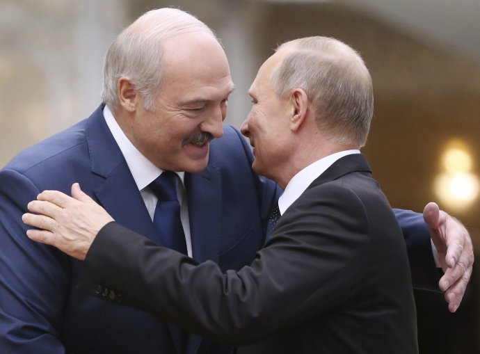 Lukašenko je Putinovým posledním opravdovým spojencem a je možné, že spolu stráví zbytek života. Foto: ČTK/AP