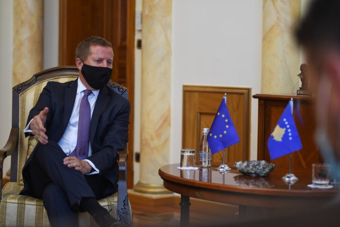 Diplomat Tomáš Szunyog začal působit v Kosovu. Foto: kancelář EU v Kosovu