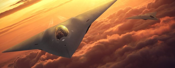 Vizualizace možné podoby nového stíhacího letounu 6. generace. Zdroj: Lockheed Martin
