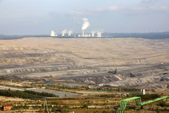 Hnědouhelný povrchový důl Turów. Foto: Ludvík Hradilek, Deník N
