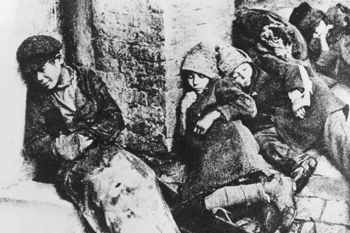 Stalinem řízený hladomor si na Ukrajině vyžádal miliony obětí. Foto: Granger collection