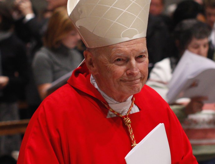 Kardinál z Washingtonu Theodore McCarrick v roce 2010, obviněný ze sexuálního zneužívání dětí i dospělých. Foto: Manitarski, Wikimedia Commons, CC BY-SA 4.0