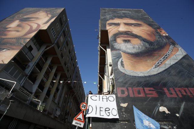 Neapol, Sicílie, 26. listopadu 2020. Foto: ČTK / AP / Alessandra Tarantino