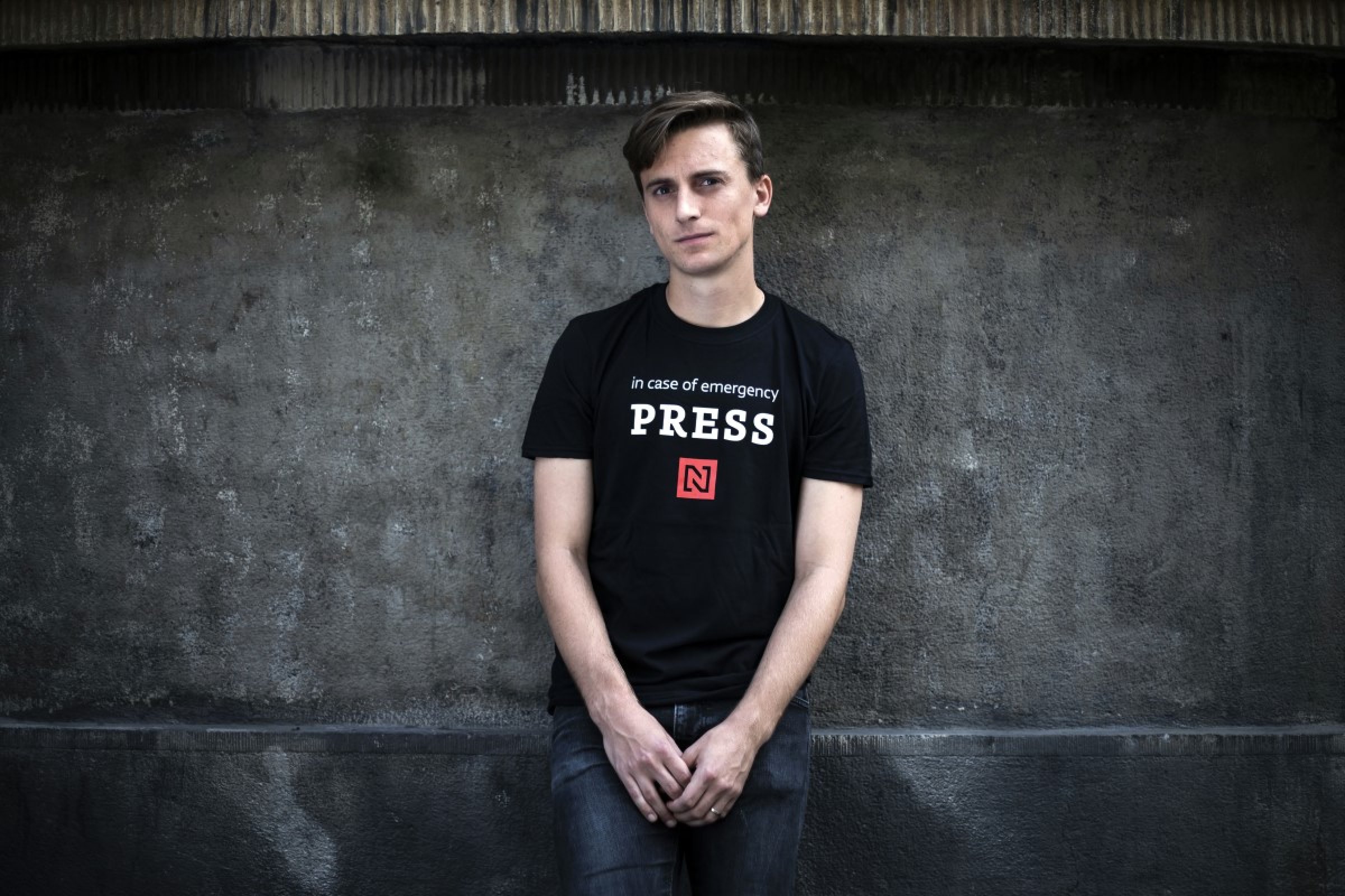 Pánské tričko „PRESS N“ (velikost M)