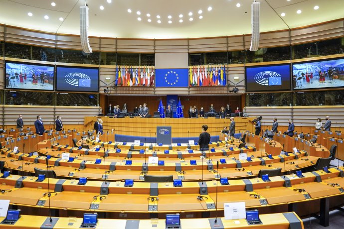 Zasedání Evropského parlamentu 16. 12. 2020 v Bruselu. Foto: Daina Le Lerdic, EP