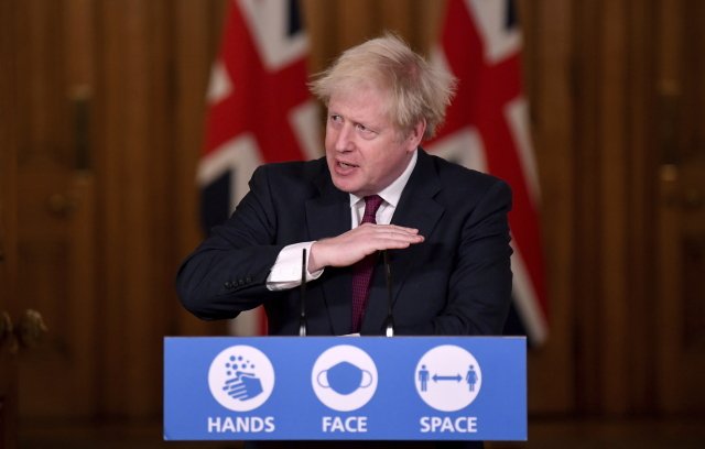 Britský premiér Boris Johnson. Foto: ČTK