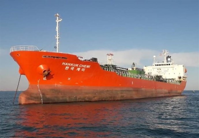 „Zadržení tankeru bylo ekonomické rozhodnutí, abychom Jižní Koreu přinutili rozmrazit miliardy dolarů našich peněz.“ Foto: IRGC/WANA via Reuters