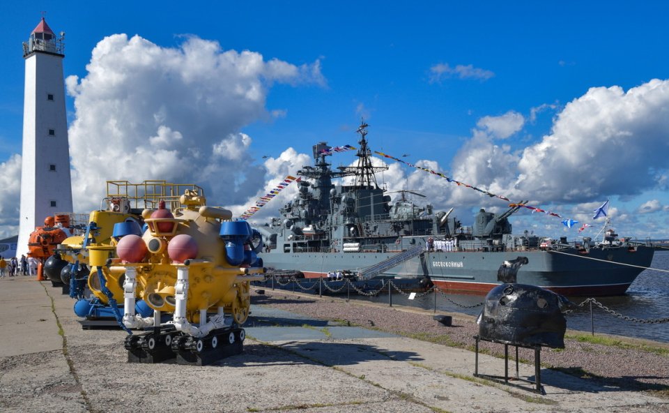 Vyřazený ruský torpédoborec Bespokojnyj v přístavu. Foto: Ministerstvo obrany Ruské federace