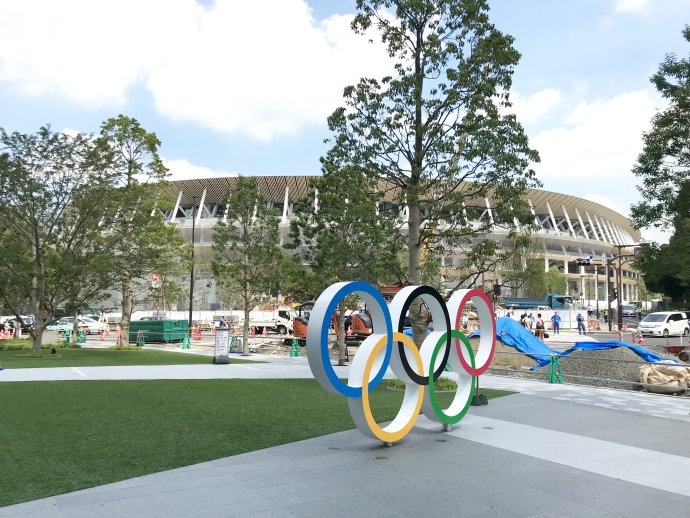 Národní olympijský stadion v Tokiu. Foto Tokyo-Good, Wikimedia Commons, CC BY-SA 4.0