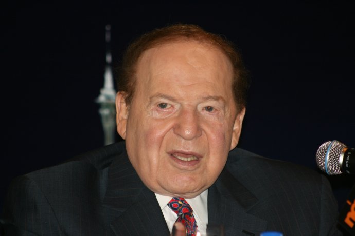 Sheldon Adelson. Foto: Wikimedia Commons CC BY-SA 3.0