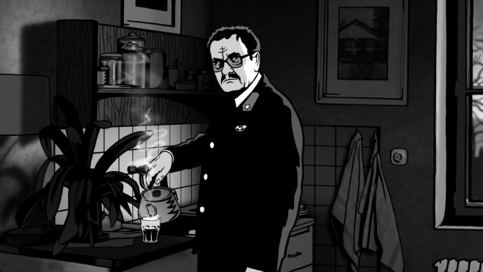 Miroslav Krobot jako Alois Nebel. Foto: Negativ Film