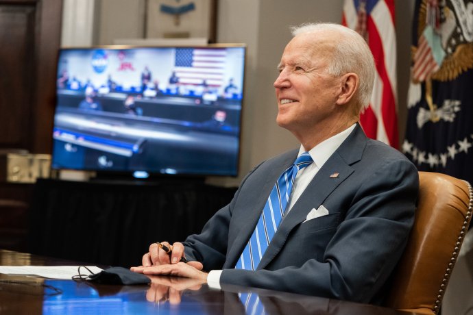 Joe Biden byl po dvanácti letech zase prvním americkým prezidentem, který jednal s představiteli evropských zemí. Foto: Adam Schultz, Bílý dům