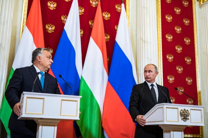 Maďarský premiér Orbán a ruský prezident Putin v září 2018. Foto: orbanviktor, Facebook
