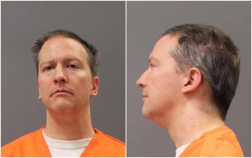 Předpokládaná výše trestu za vraždu George Floyda pro Dereka Chauvina je 12,5 roku, obžaloba ale žádá víc. Maximum je 40 let. Foto: Minnesota Department of Corrections