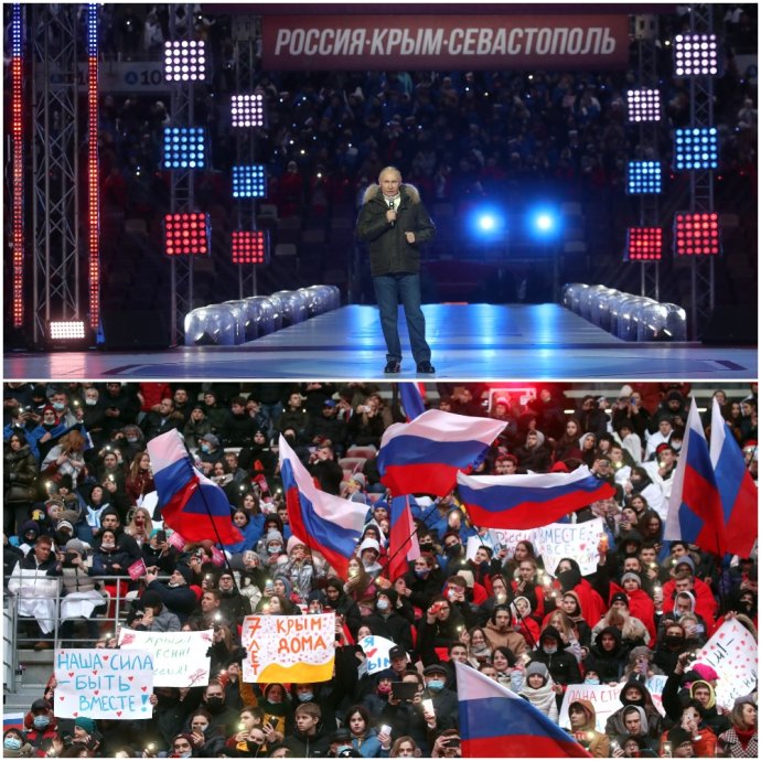 Ruský prezident Putin své občany neustále přesvědčuje, že Rusko je nejlepší, nejsvobodnější a nejmocnější zemí světa. Pocitu nadřazenosti často podvědomě podléhají i kritici Kremlu a zastánci demokratických hodnot. Foto: kremlin.ru