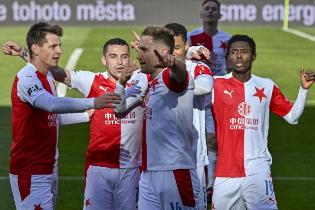 Slavia naposled vyřadila Spartu v semifinále domácího poháru 3:0. Foto: ČTK / Šimánek Vít