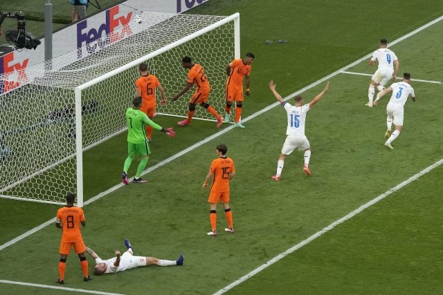 Čeští fotbalisté zvítězili nad Nizozemci 2:0. Foto: ČTK