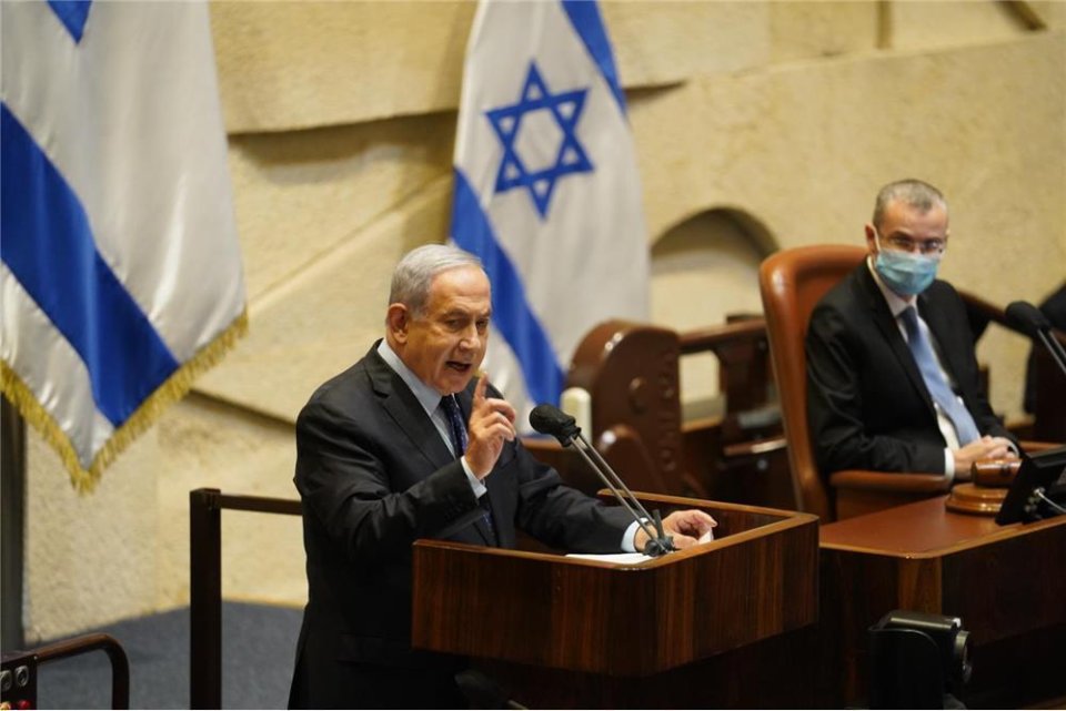 Izraelský premiér Netanjahu při jednání parlamentu. Foto: Kneset, knesset.gov.il