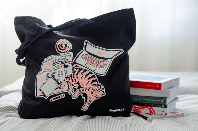 Taška černá „Kočka“