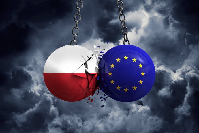 Konflikt mezi Polskem a Evropskou komisí nabývá hrozivých rozměrů. Munici mu – zcela neplánovaně – dodala Česká republika. Ilustrace: Adobe Stock