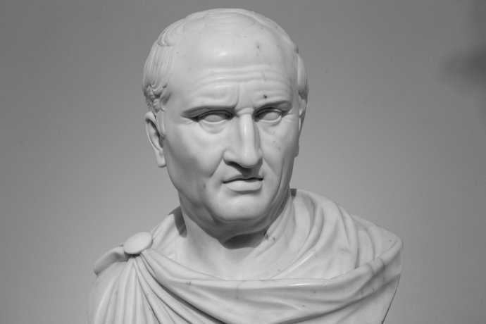 „Nikdo není moudrý, kdo není také statečný.“ Marcus Tullius Cicero, 106–43 př. n. l. Ilustrace: Adobe Stock